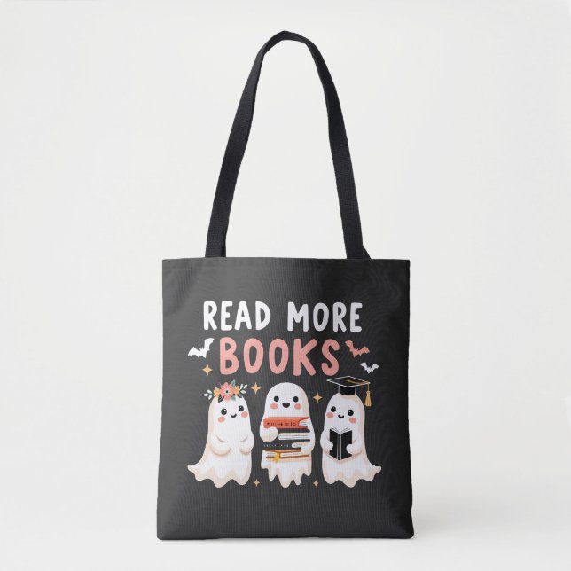 Lesen Sie mehr Bücher Spookween Halloween Ghost Bo (Vorderseite)