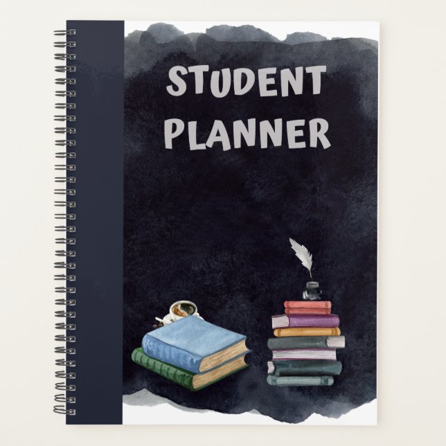 LESEN SIE MEHR BÜCHER STUDENT WEEKLY PLANNER PLANER (Vorderseite)