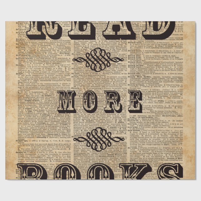 Lesen Sie mehr Geschenkpapier (Flach)