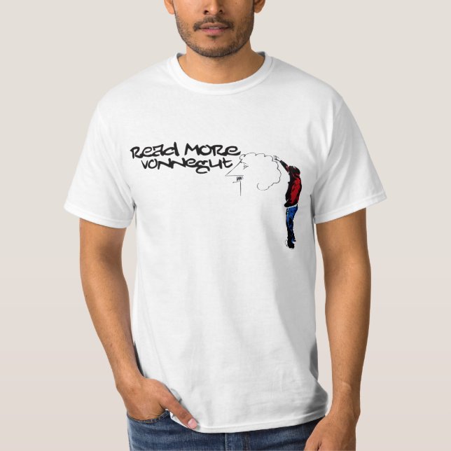 Lesen Sie mehr Vonnegut 2,0 T-Shirt (Vorderseite)