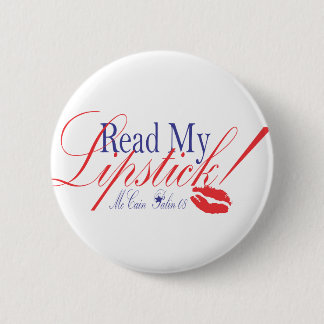 Lesen Sie mein Lippenstift Button
