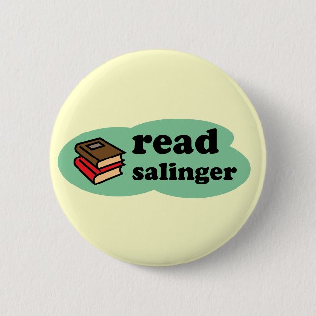 Lesen Sie Salinger Button (Vorderseite)