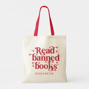 Lesen Sie verbotene Bücher - Geschenk für Bücherli Tragetasche