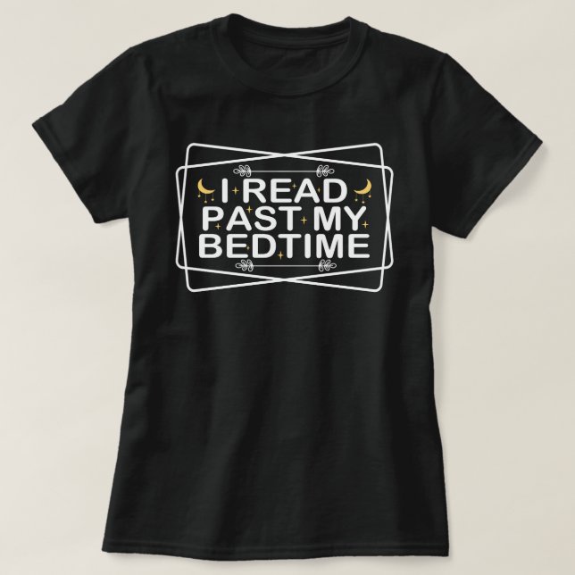 Lesen Sie weiter, ich lese mein Bedauern, lustiges T-Shirt (Design vorne)