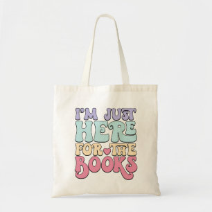 Lesen Tasche Geschenk Ich bin nur hier für das Buc