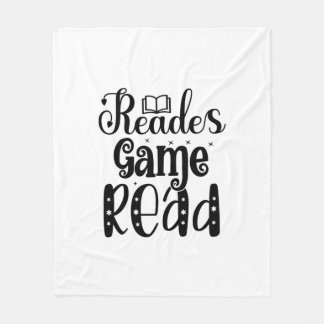 Lesen von Art Reades Game lesen Fleecedecke