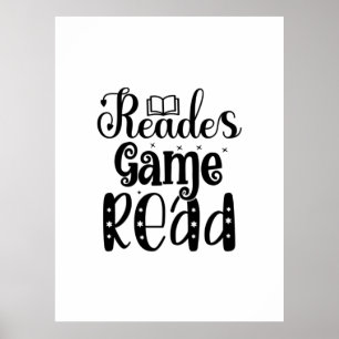 Lesen von Art Reades Game lesen Poster