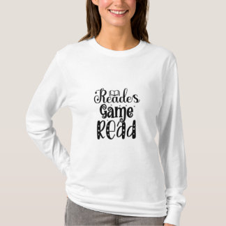 Lesen von Art Reades Game lesen T-Shirt