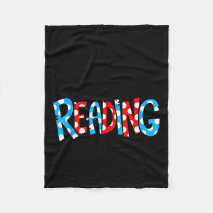 Lesen von Büchern Leser Liebhaber Bibliothekar Leh Fleecedecke
