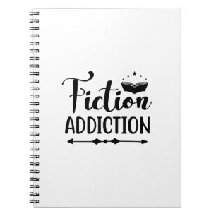 Lesen von Fiktion Notizblock