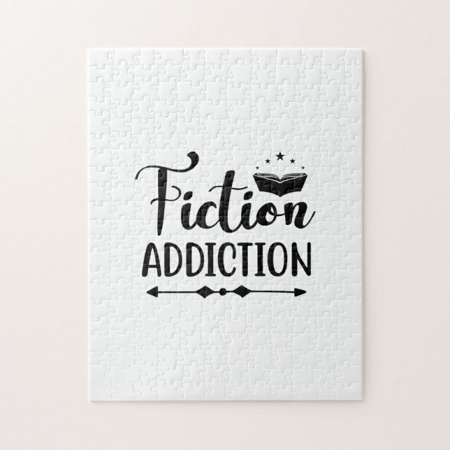 Lesen von Fiktion Puzzle (Vertikal)