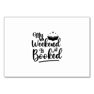 Lesen von Kunst am Wochenende ist reserviert Tischnummer