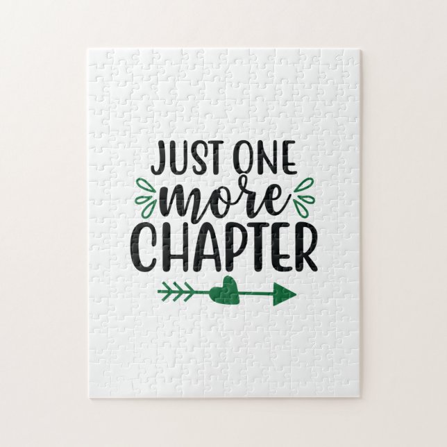 Lesen von Kunst nur noch ein Kapitel Puzzle (Vertikal)