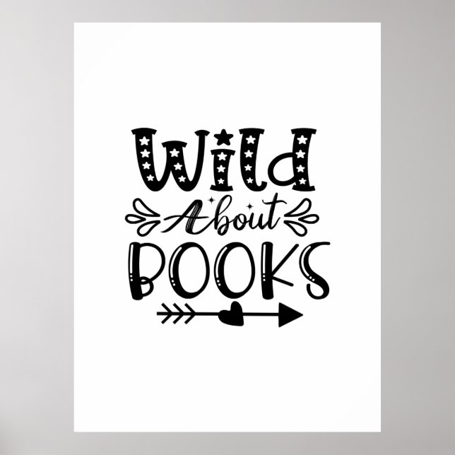 Lesen von Kunst und Büchern Poster (Vorne)
