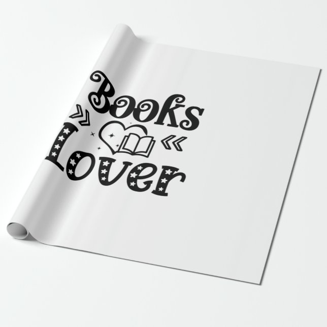 Lesen von Kunstbüchern Lover Geschenkpapier (Ungerollt)