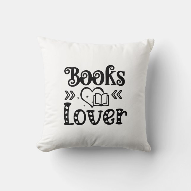 Lesen von Kunstbüchern Lover Kissen (Vorderseite)