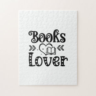 Lesen von Kunstbüchern Lover Puzzle