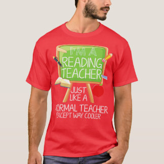 Lesen von Lehrern im Lesen T-Shirt