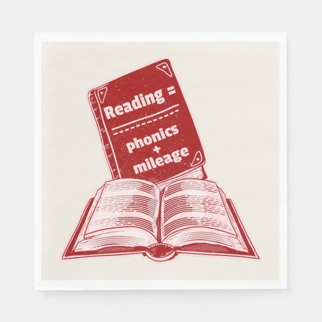 Lesen von Meilenanleitungen Serviette (Vorderseite)