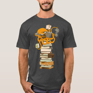 Lesen von Octopus Tee Kaffee und Bücher Geschenk