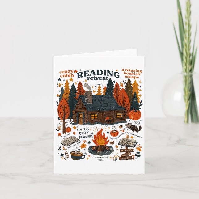 Lesen von Retreat Ghost mehr Bücher Funny Hallow l Karte (Vorderseite)