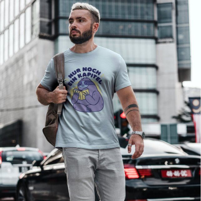 Lesen von Sloth German T-Shirt (Von Creator hochgeladen)