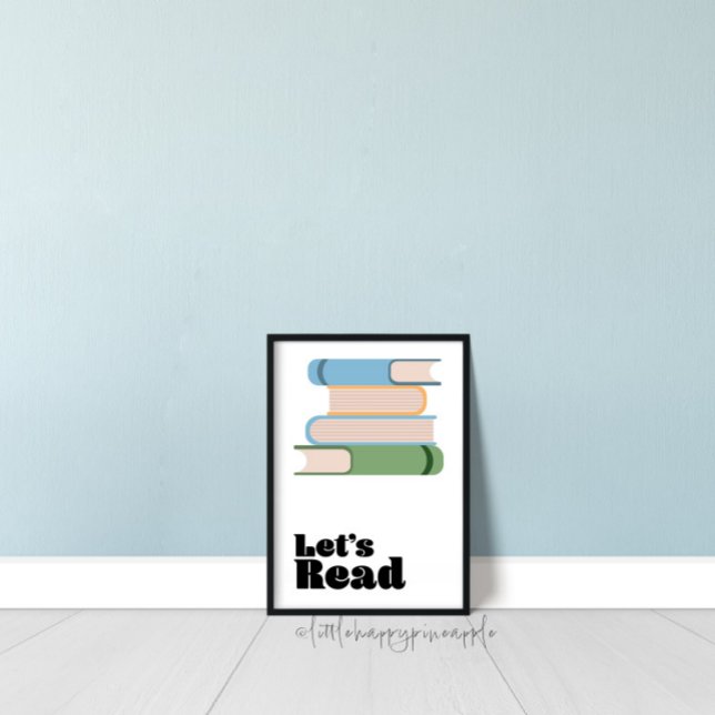 Lesen wir die Kunst der Kinderhalle Poster (Von Creator hochgeladen)