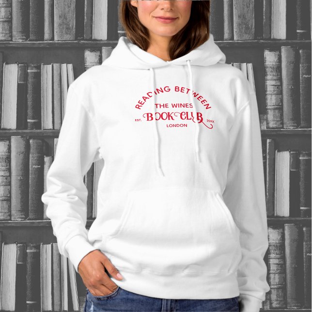 Lesen zwischen den Weingütern Book Club Rotes Wapp Hoodie (Von Creator hochgeladen)