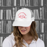 Lesen zwischen den Weingütern Book Club Rotes Wapp Truckerkappe<br><div class="desc">Lesen zwischen The Wines Book Club,  Red Custom Wappen Hut. Personalisieren Sie das Jahr und den Standort. Ideal für einen lokalen Buchclub oder als Geschenk für einen Buchliebhaber. Entworfen,  um unsere Reading Between The Wines Book Club Collection zu entsprechen.</div>