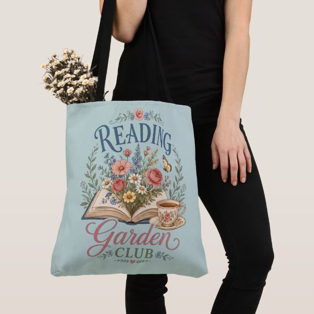 Lesender Gartenclub Cottagecore Floral (Von Nahem)