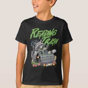 Lesender Müll Waschbär Bücherwurm Buchliebhaber Bi T-Shirt