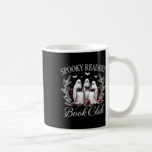 Leser buchen Club Funny Ghost Lehrer Happy Hallow Kaffeetasse