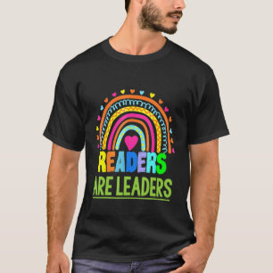 Leser buchen Regenbogenleser T-Shirt