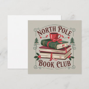 Leser des Buchclubs Nordpol Feiertagskarte