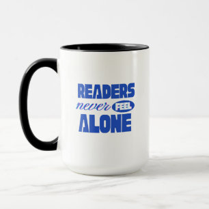 Leser fühlen sich nie allein tasse