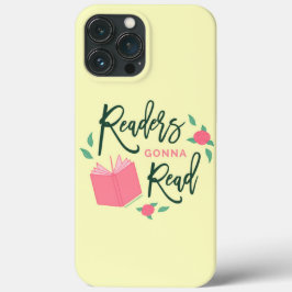 Leser Gonna Read Bookfloral Case-Mate iPhone Hülle