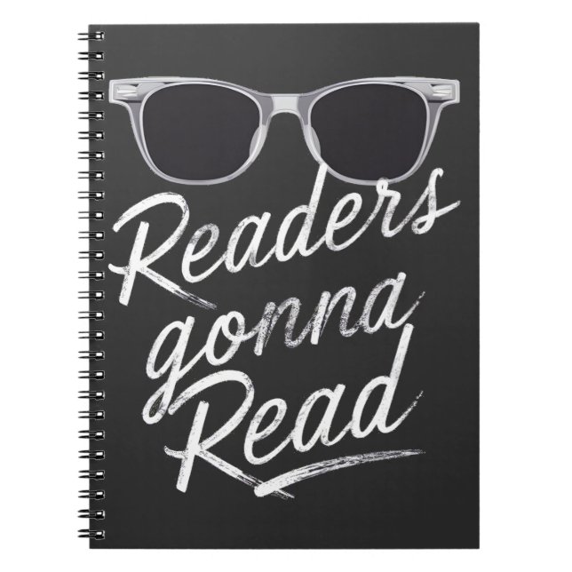 Leser lesen Funny Book Reading Notizblock (Vorderseite)