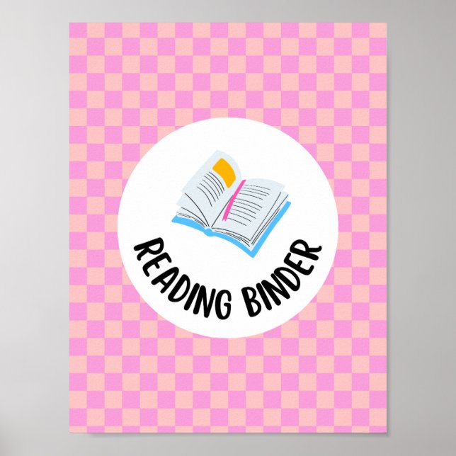 Leser-Ordner-Titel-Insert-Seite  Poster (Vorne)