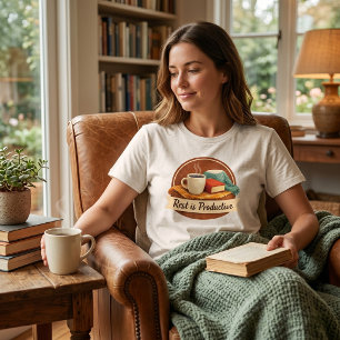 Leser & Selbstfürsorge - Ruhe ist produktiv Tri-Blend Shirt