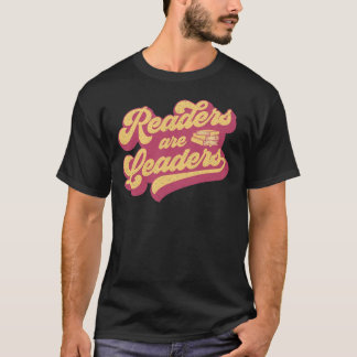 Leser sind Führer Boho Leopard Buch Lover Back T T-Shirt