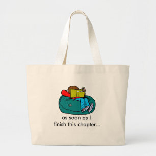 Leser-T - Shirts und Geschenke Jumbo Stoffbeutel
