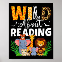Leser von Büchern Bibliothekar Liebhaber wilder Ti