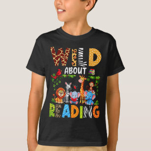 Leser von Büchern Leser Bibliothekar Liebhaber wil T-Shirt