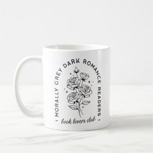 Leser von dunkler Romantik, moralisch-graue Buchli Kaffeetasse