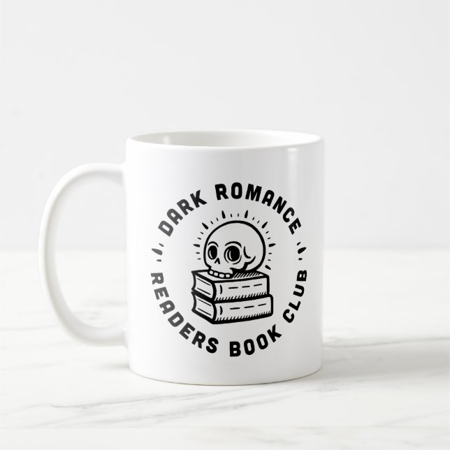 Leserbuchclub für Dunkle Romantik Kaffeetasse (Links)