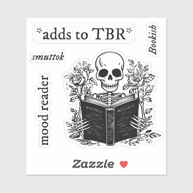 Leserbuchpaket Aufkleber (Blatt)