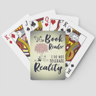 Lesergeschenk Ich bin Buchleser Spielkarten