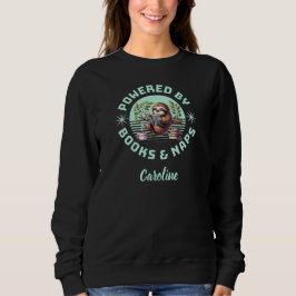 Lesesloth. Einzigartiges Geschenk für Bücherliebha Sweatshirt