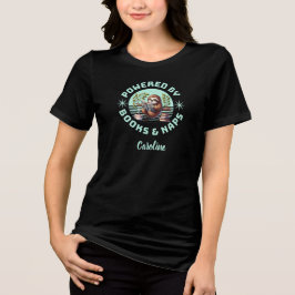 Lesesloth. Einzigartiges Geschenk für Bücherliebha Tri-Blend Shirt