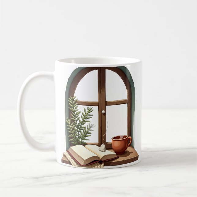 Lesestillleben Kaffeetasse (Links)